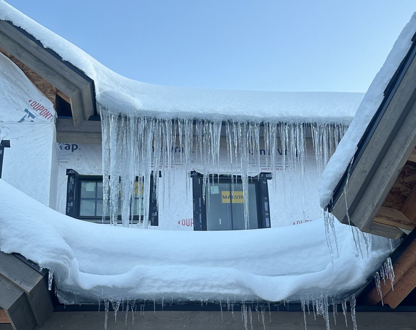 Winter roof maintenance snow and ice Boise Idaho